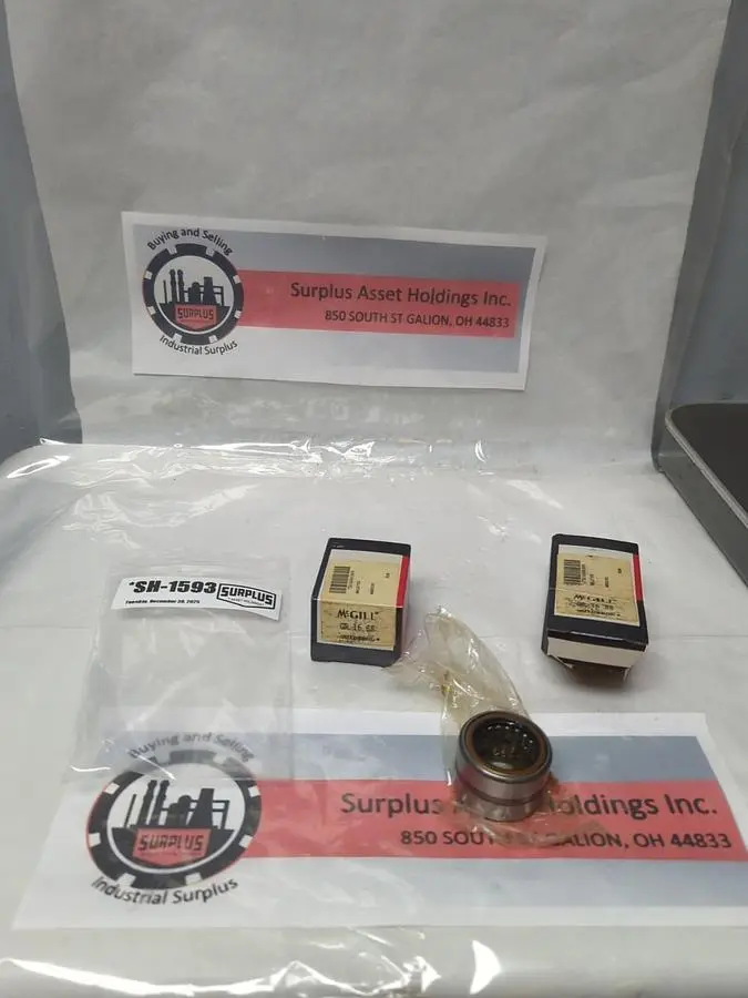 New | in-Stock MCGILL GR 16 SS Bearings | Surplus Asset Holdings #1199767