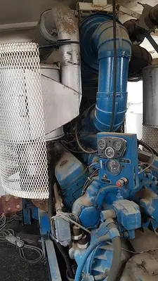 USED OILWELL S-856-10, (FORMERLY S-824-10) 5 3/4 X 8 TRIPLEX MUD / FRAC PUMP PACKAGE