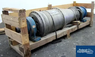 USED Dorr-Oliver Dorr-Oliver 16L Decanter Centrifuge Merco Rotating Assembly, 316L S/S