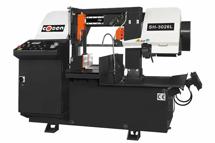 New | Build-to-Order COSEN SH-3026L Horizontal Dual Column Band Saws California US | Compass Machine Tools, LLC #17784