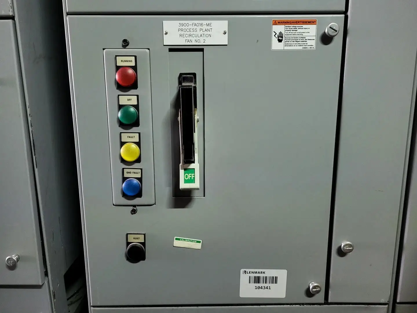 Full Voltage Non-Reversing MCC Bucket Size 1