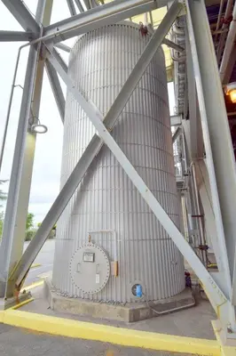 Tank, Approximately 20,000 gallon, Stainless Steel, Vertical