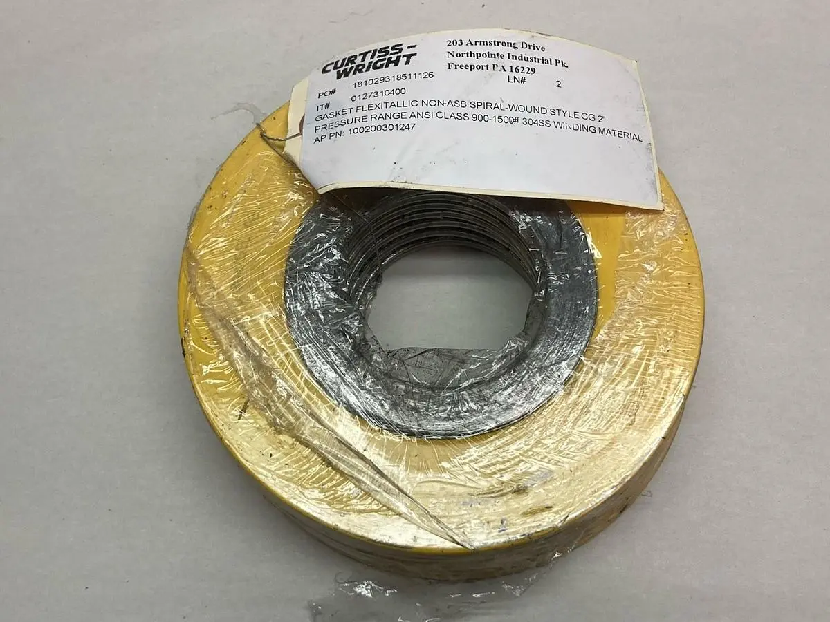Used CURTISS-WRIGHT 0127310400 Seals & Gaskets Ohio US | Surplus Asset Holdings #1247889