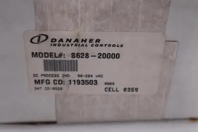 NEW SEALED DANAHER S628-20000 PRESS INDICATOR MODULE 50/60HZ STOCK GF-789