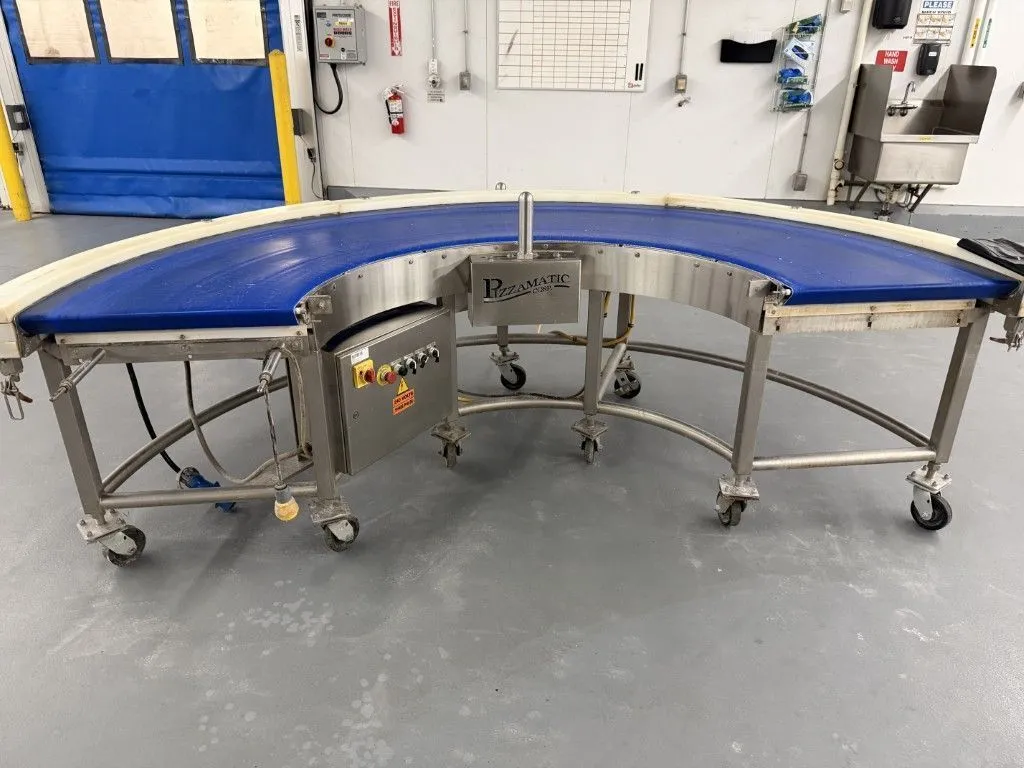 USED Pizzamatic Turn Conveyor