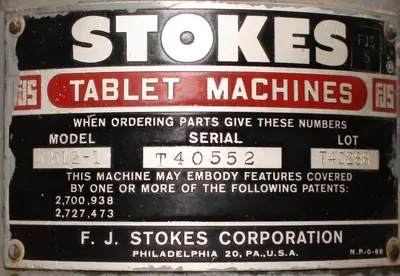 USED STOKES 512-1