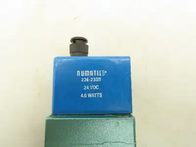 Numatics 123BB400M Pneumatic Directional Solenoid Valve 24VDC  Lot of 3