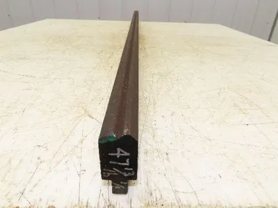 Press Brake Die 47-3/4" Long 90° V 1/4" W 1/4" D 1-3/4" H 1/2" Tang