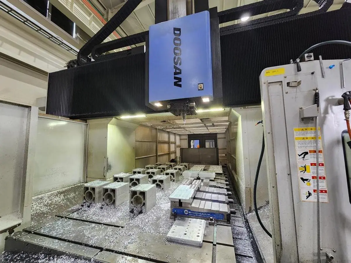 Used 2019 DOOSAN DBM 2550 Gantry Machining Centers (incld. Bridge & Double Column) Georgia US | Shub Machinery #96337