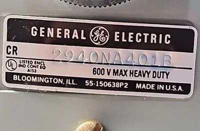 GE CR2940NA401B Pushbutton Station. Loc4C22