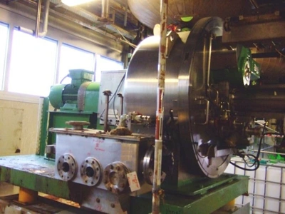 Ellerwerk 937H peeler centrifuge, Hastelloy C22.