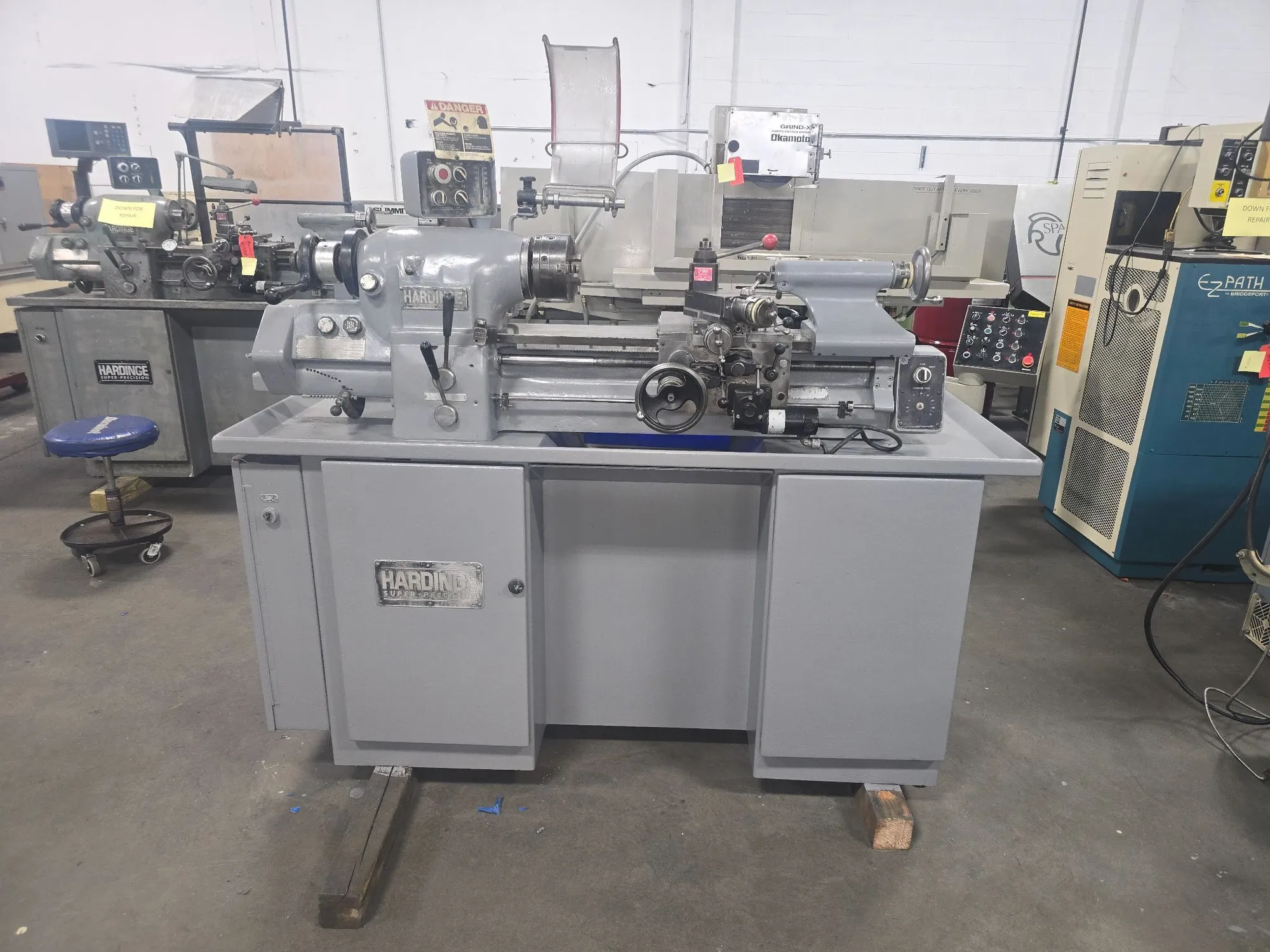 USED HARDINGE HLV-H-EM