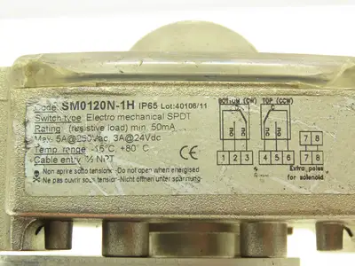 Assured Automation 1/2"NPT Stainless Ball Valve w/Positioner Switch C26NRXM-SM1