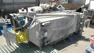Dust Collector, Baghouse, 50 SF, Top Blower, Airlock, #S741228