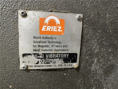 Used 41" x 11" Eriez Vibratory Feeder, Model HD-66
115 Volt/2.6 Amp
Serial Number 255718