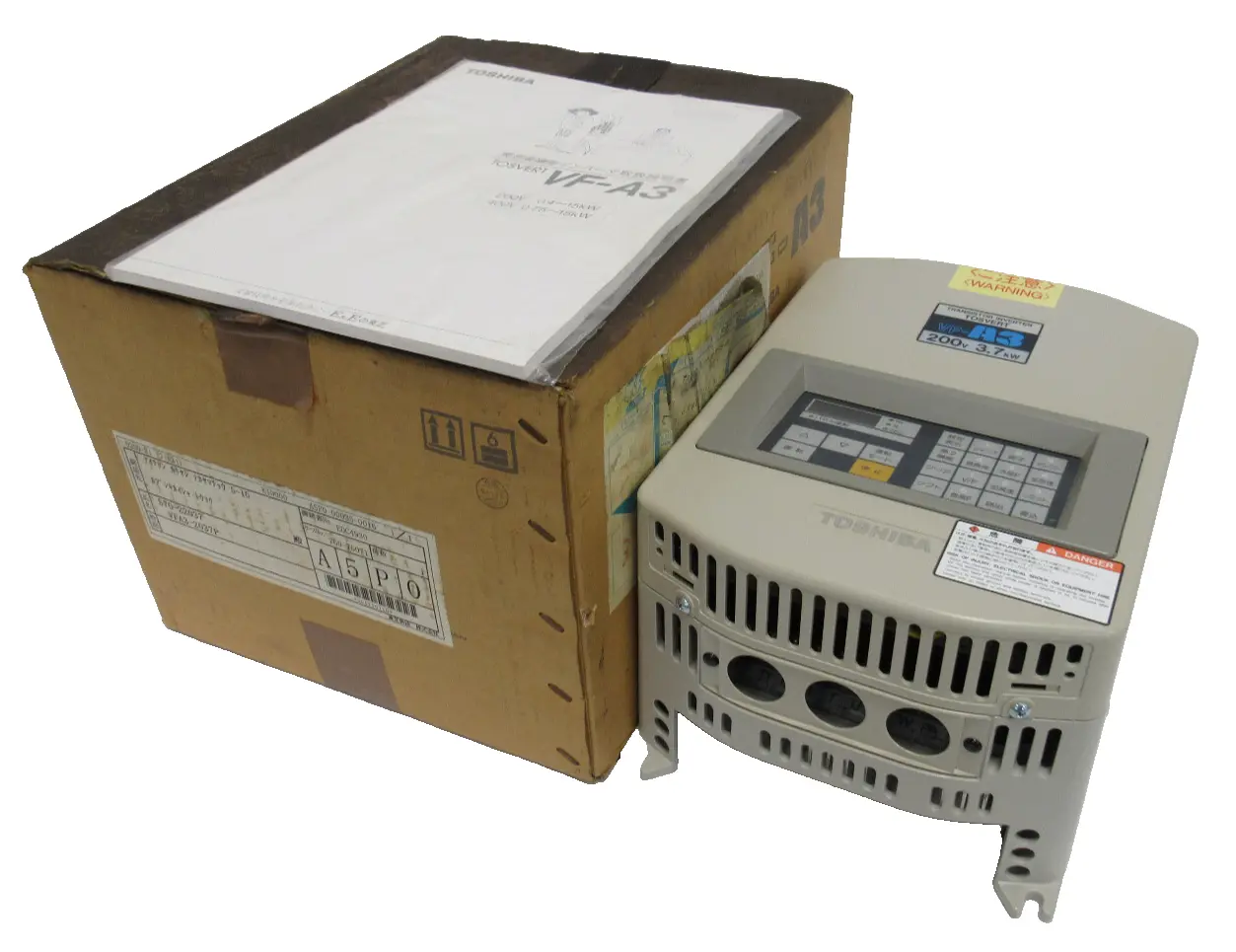 NEW TOSHIBA VFA3-2037P INVERTER 6.5KVA VFA32037P