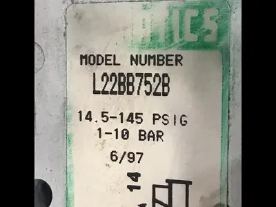 USED NUMATICS L22BB752B