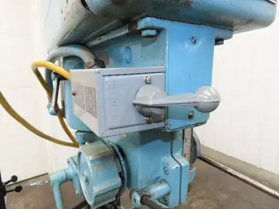 Clausing 20" Variable Speed Drill Press Weld Table 48x48" Wilton Bullet Vise