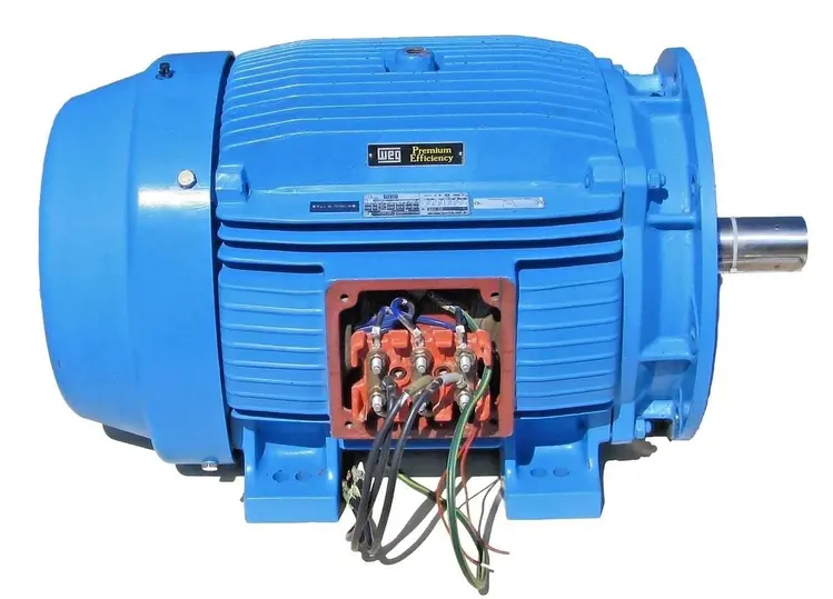 Used WEG 225SM4 04 0715502803 A.C. Motors California US | Bay Line Tool #928010