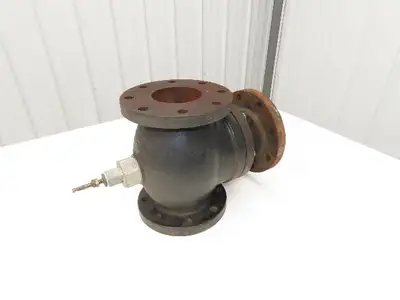 Siemens Powers #125 Plug Valve 4" Flanged