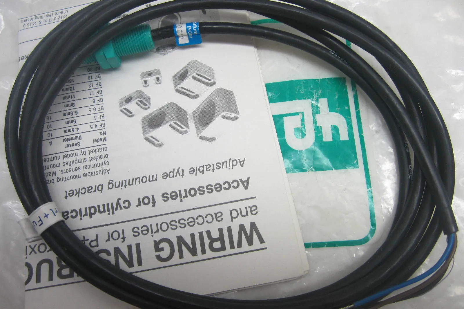 NEW PEPPERL FUCHS NJ4-12GK40-E INDUCTIVE SENSOR NJ412GK40E