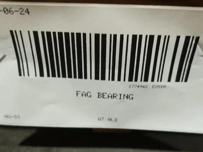 Used FAG SL181892-E-N1 Bearings Ohio US | Aucto #1306618