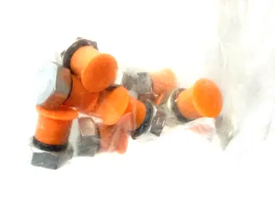 USED PARKER PLUG FITTING JIS ADAPTER FITTING 1/4-19 STEEL