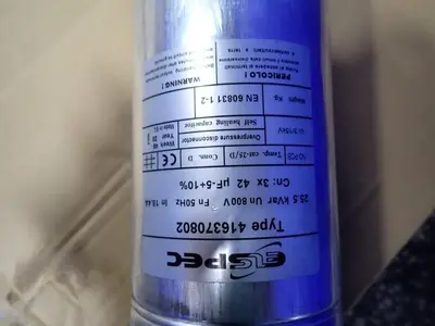 Used ELSPEC 416370802 Capacitors Ohio US | HGR 24 #1186214