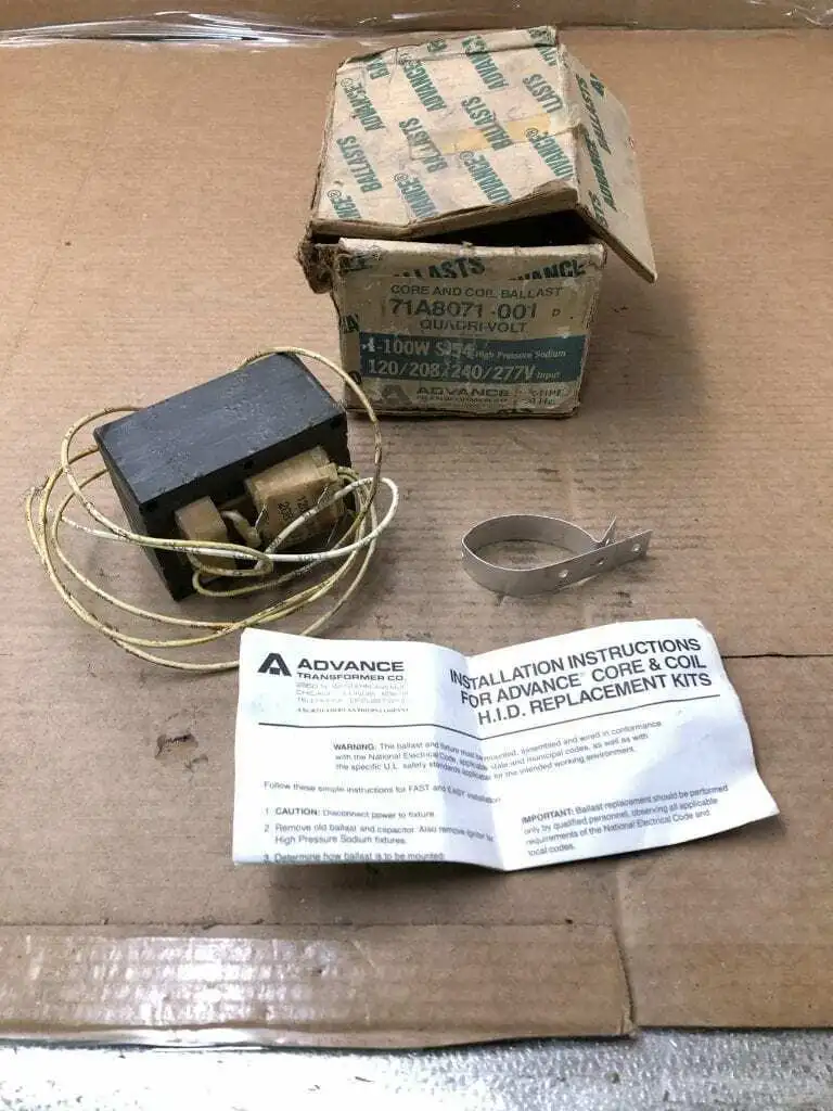 Advance 71A8071-001 Quadri-Volt 1-100W S-54 Lamp Ballast Replacement Kit