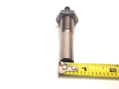 Stainless Steel Sensor End Stop 5/8" Spring Adapter 5/8" Thread - Used