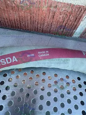 USED FGR FDA 3A CLASS III TRANSFER HOSE 76" W/ SWAGELOK QTM8 QUICK CONNECT STEM