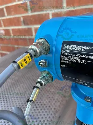 USED ENDRESS + HAUSER PROMASS 60AS04 MASS FLOWMETER  20-55 VAC