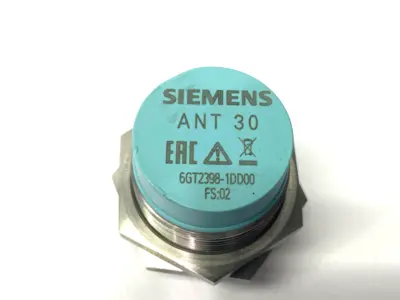 USED SIEMENS SIMATIC RF300/RF200 RFID ACCESSORY ANTENNA ANT 30 M30X1.5