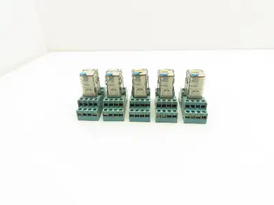 Finder 55.34.9.024.0094 24V Relay Base Diode Lot of 5