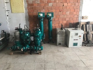 (2) Westfalia OSD 6-91-067 fuel oil purifiers, SS.