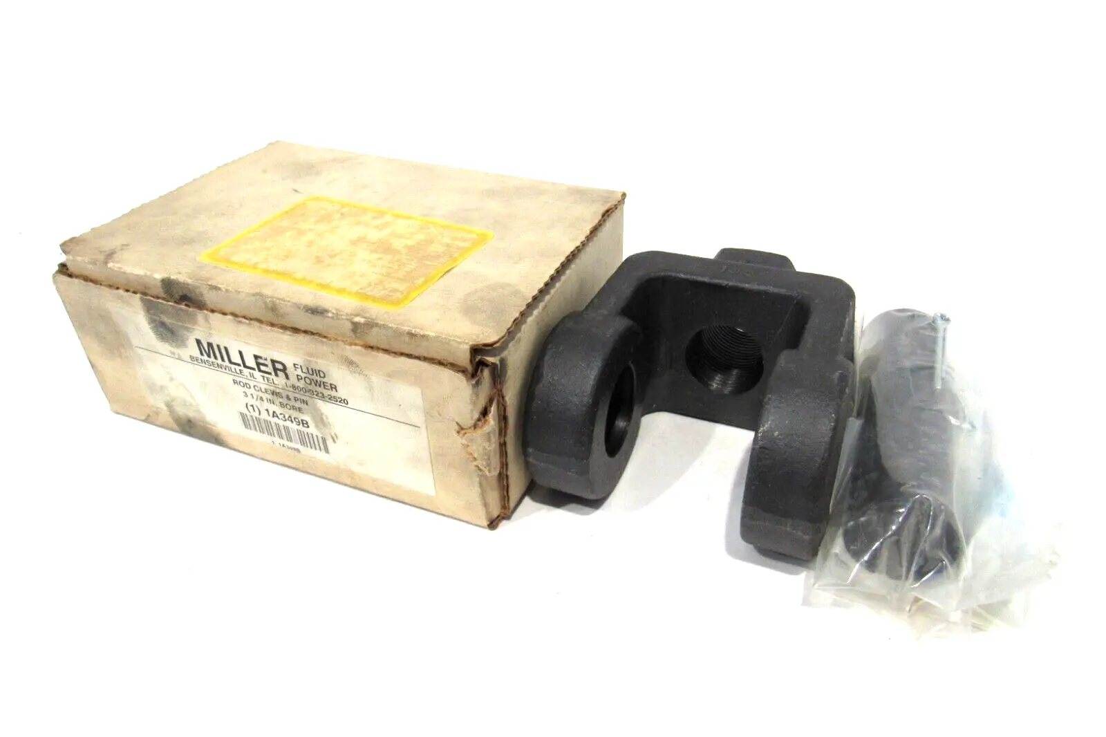 NEW MILLER 1A349B ROD CLEVIS & PIN