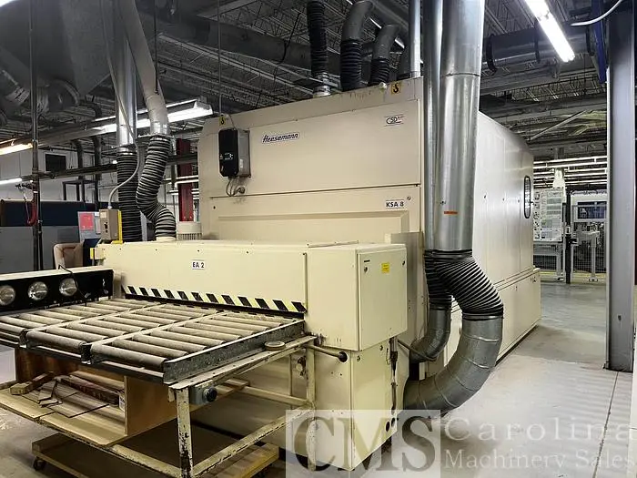 Used 2000 HEESEMANN KSA 8 4 HEAD SANDER CLLL 1600MM Woodworking Sanders | CAROLINA MACHINERY SALES #421158