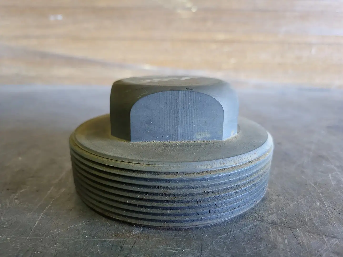 4-1/4" Threaded Square Head Plug LF2 CL1