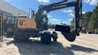 Used 2022 HYUNDAI HW170A CR Wheel Excavators North Carolina US | National Equipment Dealers #1422403