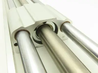 SMC CY1S20-350BZ Pneumatic Rodless Slide Cylinder 20mm Bore 350mm Stroke 102psi