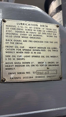 1953 BRIDGEPORT J Series 1 48" Table Machining Centers and Millers | Global Machine Brokers, LLC (12)