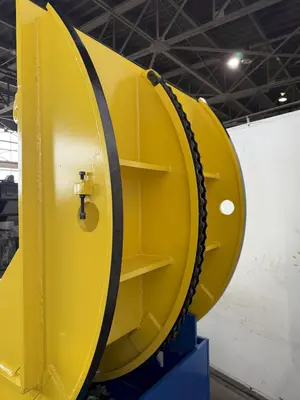 40,000 LB X 60" BRILEX COIL UP-ENDER. STOCK # 0237425.
