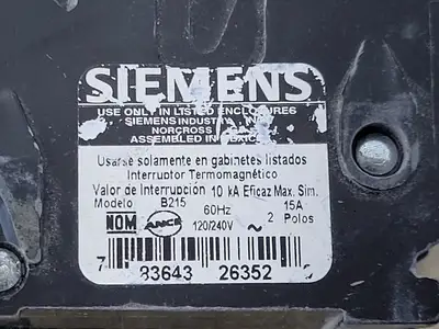 USED SIEMENS B215