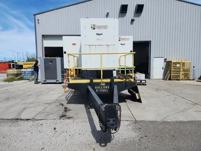 USED PERKINS 475KW TRAILER MOUNTED DIESEL GENERATOR