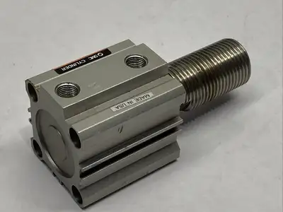 Used SMC Pneumatic Compact Cylinder Pneumatic Cylinders Michigan US | Maverick Industrial Sales #1395894