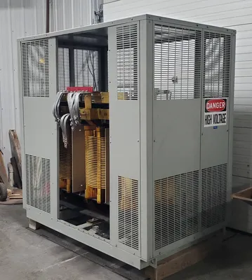 750 KVA Sub Style Dry Transformer 12400 Delta to 480Y 277 EB National Industri