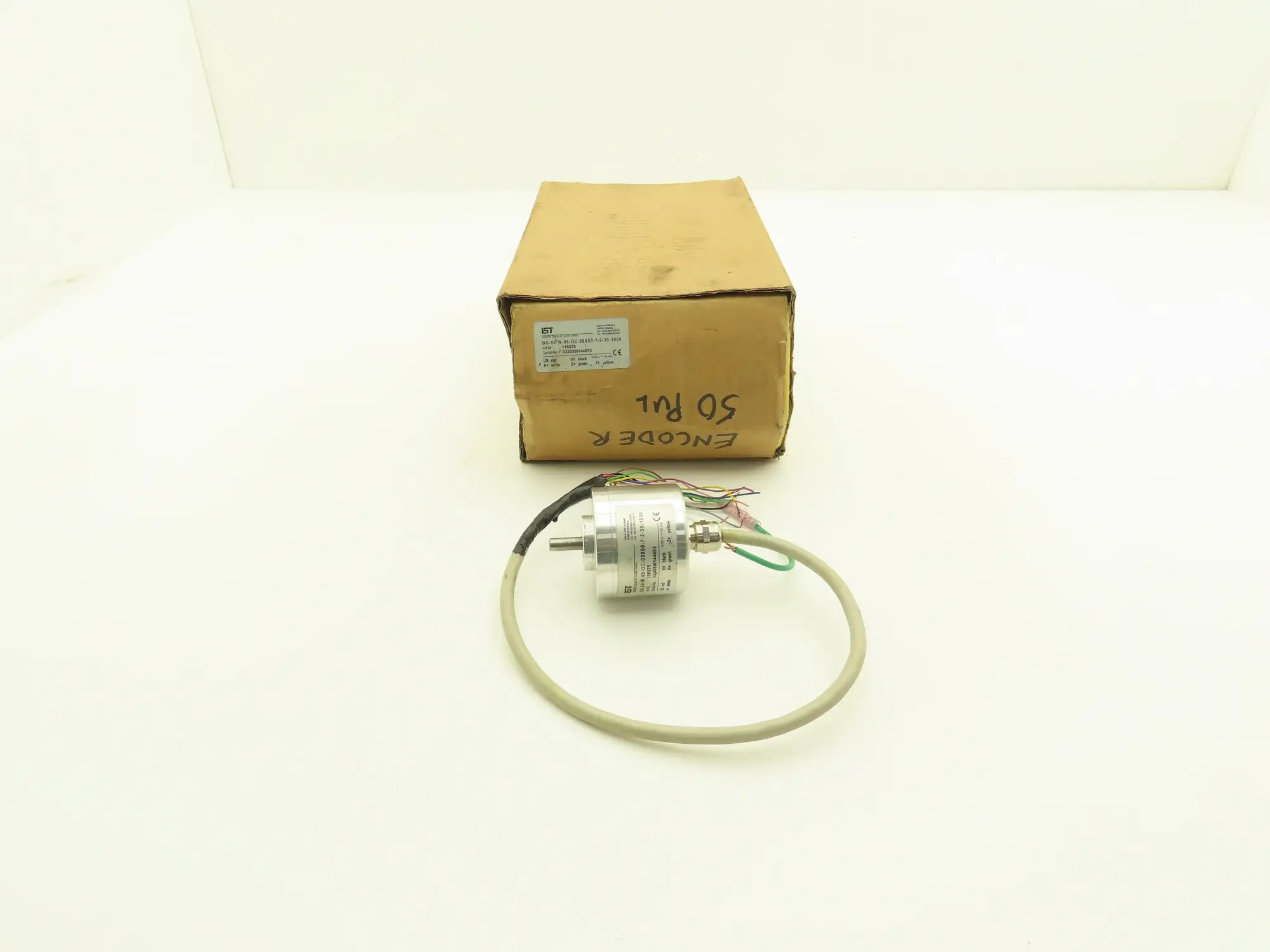 Industrie Service & Technik BG-50-W-06-OC-00050-7-2-30-1000 Encoder 6mm Shaft