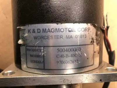 K&D Magmotor Corp. C40-B-400FX Brushed DC Servo Motor 3000RPM 570W