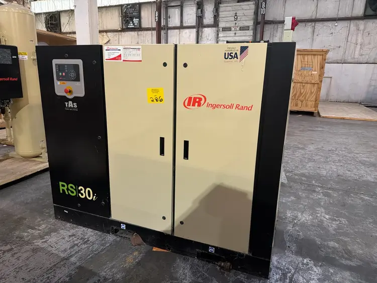 Used INGERSOLL RAND RSRS30i-A118-TAS Rotary Screw & Sliding Vane Air Compressors Illinois US | M&M Equipment Corp. #1389059