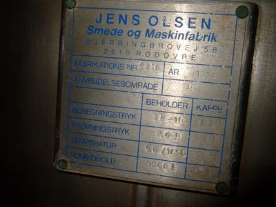 4,500 L  S/S JKTD  Reactor 11 Kw